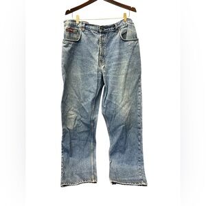 Vintage Chaps Denim‎ Jeans Men’s 36x32 Blue Straight Leg USA Style Classic 90s